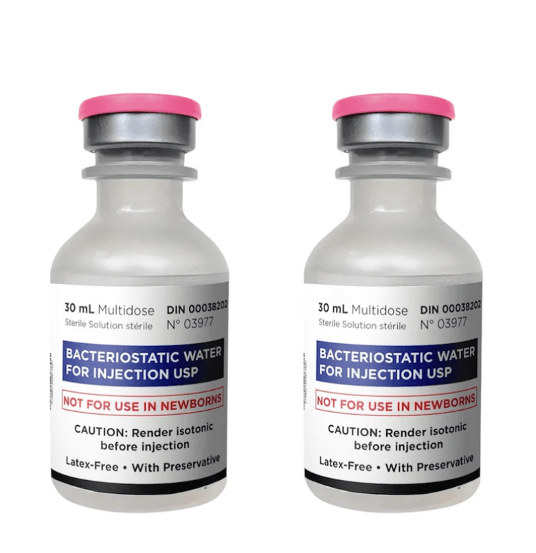 canada bac water Bacteriostatic 30ml Bacteriostatic water hi-res stock photography